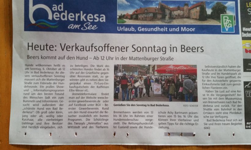 Tag des Hundes in Beers Tag des Hundes in Beers